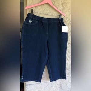 Quacker Factory Dreamjeannes Capris Large